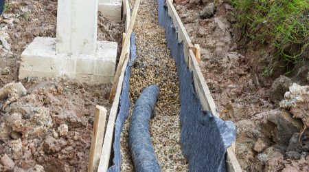 drainage installation