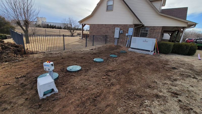 Septic Tank Drain Field Installations